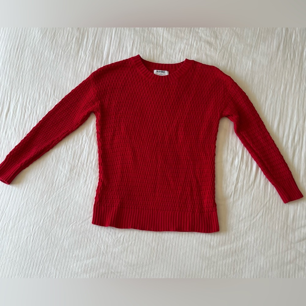 Old Navy Red Sweater
